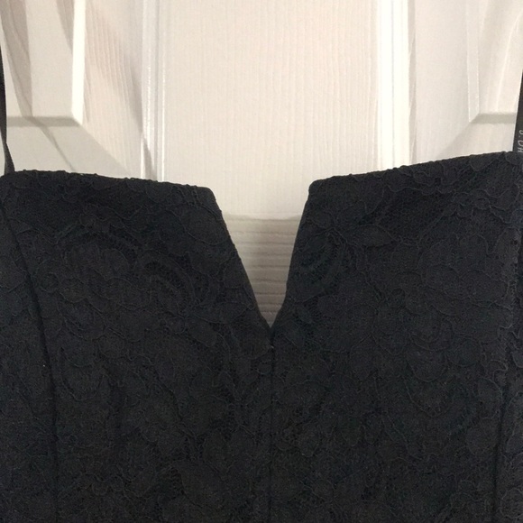 Black dress with ombré gold sparkle - Picture 2 of 5